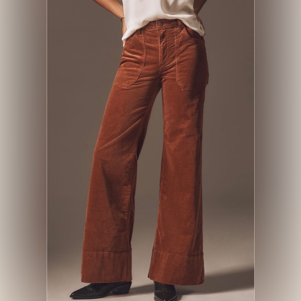 The Rylan High-Rise Flare Jeans: Corduroy Edition